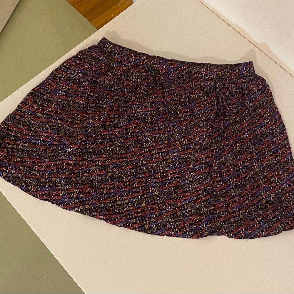 Floral Mini Skirt (fall/winter)